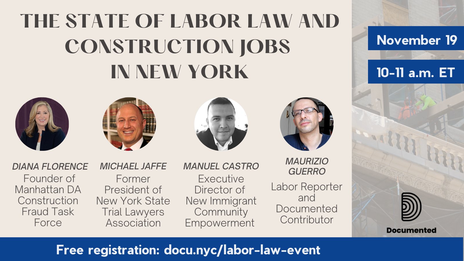 The state of Labor Law and Construction Industry in New York